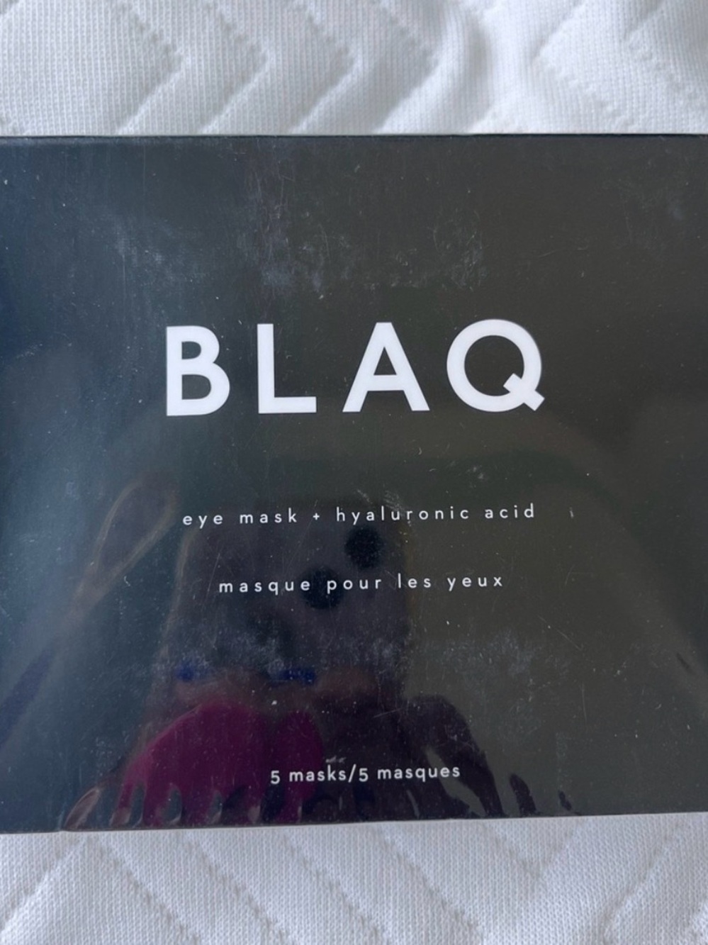 Hyaluronic Acid Eye Mask - Black
